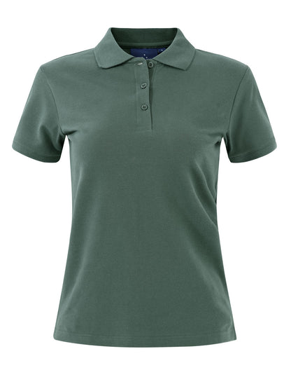 [PS56] ladies cotton stretch polo