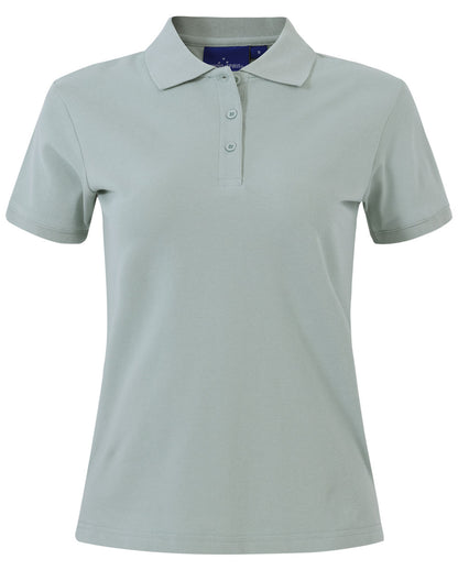[PS56] ladies cotton stretch polo