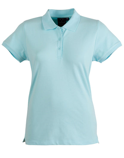 [PS56] ladies cotton stretch polo