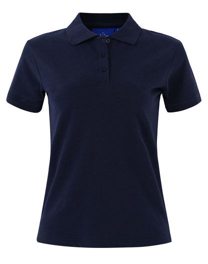 [PS56] ladies cotton stretch polo