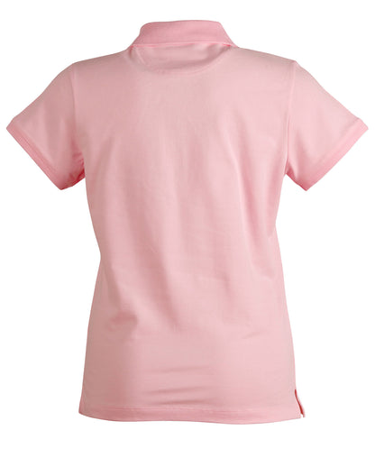 [PS56] ladies cotton stretch polo
