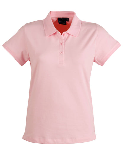 [PS56] ladies cotton stretch polo