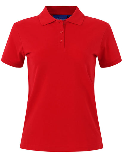 [PS56] ladies cotton stretch polo
