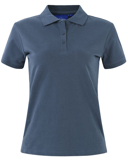 [PS56] ladies cotton stretch polo
