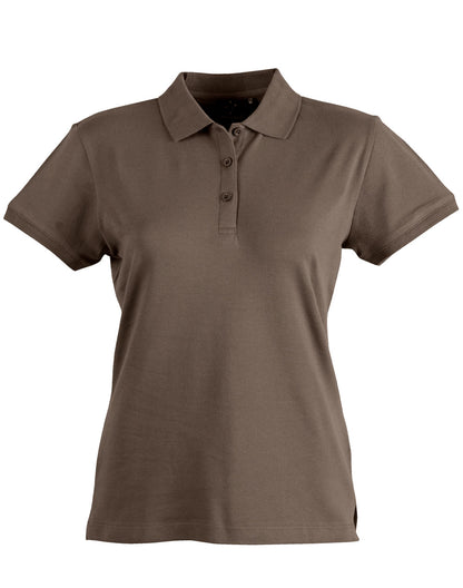 [PS56] ladies cotton stretch polo