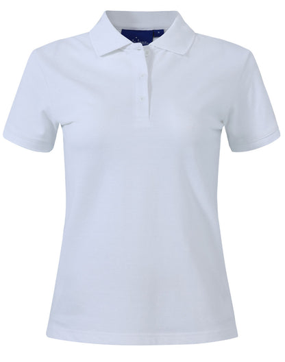 [PS56] ladies cotton stretch polo