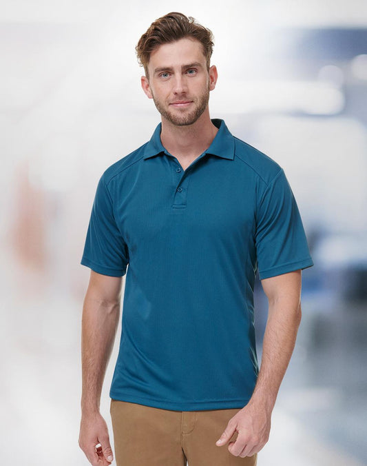 [PS59] mens bamboo charcoal S/S Polo