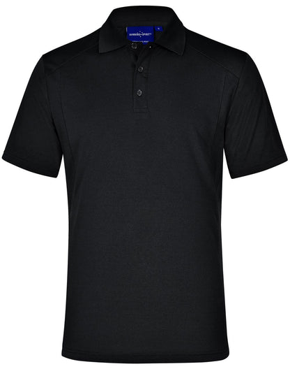 [PS59] mens bamboo charcoal S/S Polo