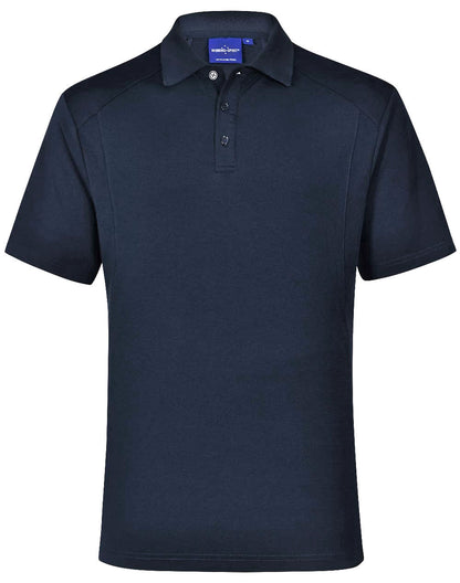 [PS59] mens bamboo charcoal S/S Polo