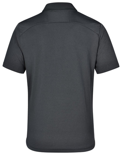 [PS59] mens bamboo charcoal S/S Polo