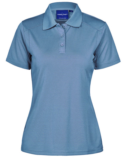 [PS60] ladies bamboo charcoal S/S Polo