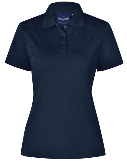 [PS60] ladies bamboo charcoal S/S Polo