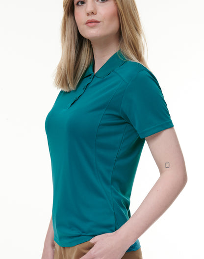 [PS60] ladies bamboo charcoal S/S Polo