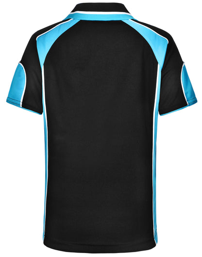 [PS61K] Kid's Cooldry Contrast Polo With Sleeve Panel