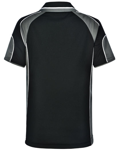 [PS61K] Kid's Cooldry Contrast Polo With Sleeve Panel