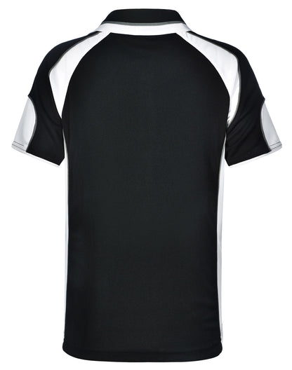 [PS61K] Kid's Cooldry Contrast Polo With Sleeve Panel