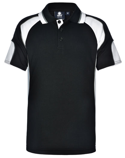 [PS61K] Kid's Cooldry Contrast Polo With Sleeve Panel