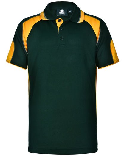 [PS61K] Kid's Cooldry Contrast Polo With Sleeve Panel