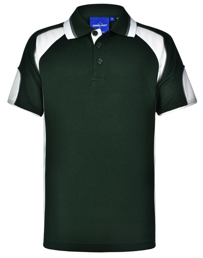 [PS61K] Kid's Cooldry Contrast Polo With Sleeve Panel