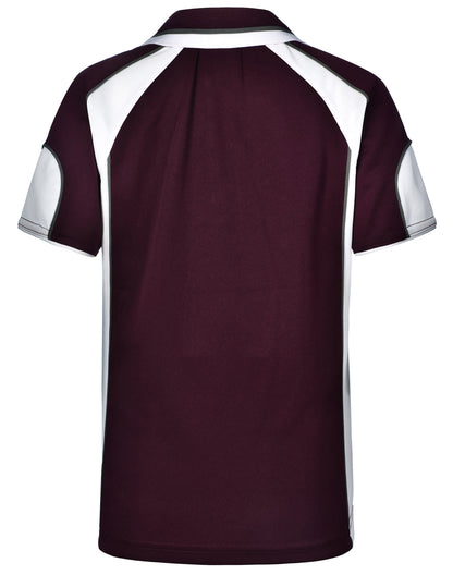 [PS61K] Kid's Cooldry Contrast Polo With Sleeve Panel