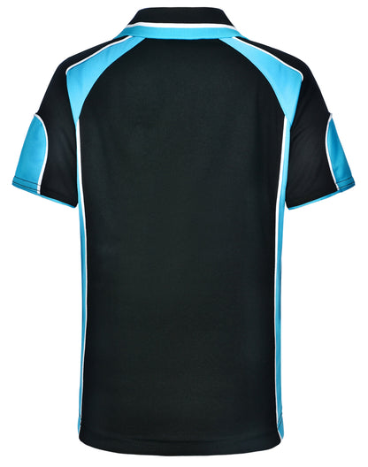 [PS61K] Kid's Cooldry Contrast Polo With Sleeve Panel