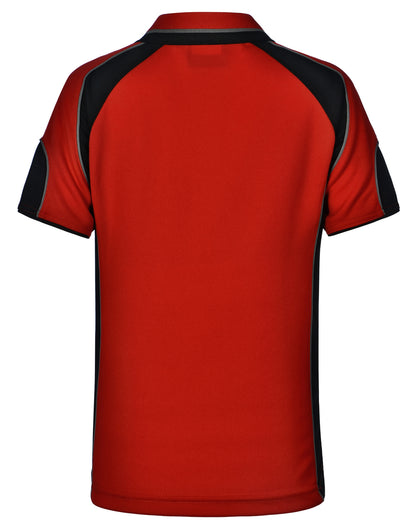 [PS61K] Kid's Cooldry Contrast Polo With Sleeve Panel