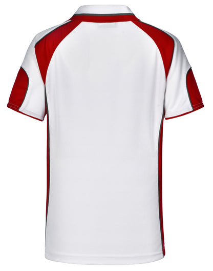 [PS61K] Kid's Cooldry Contrast Polo With Sleeve Panel