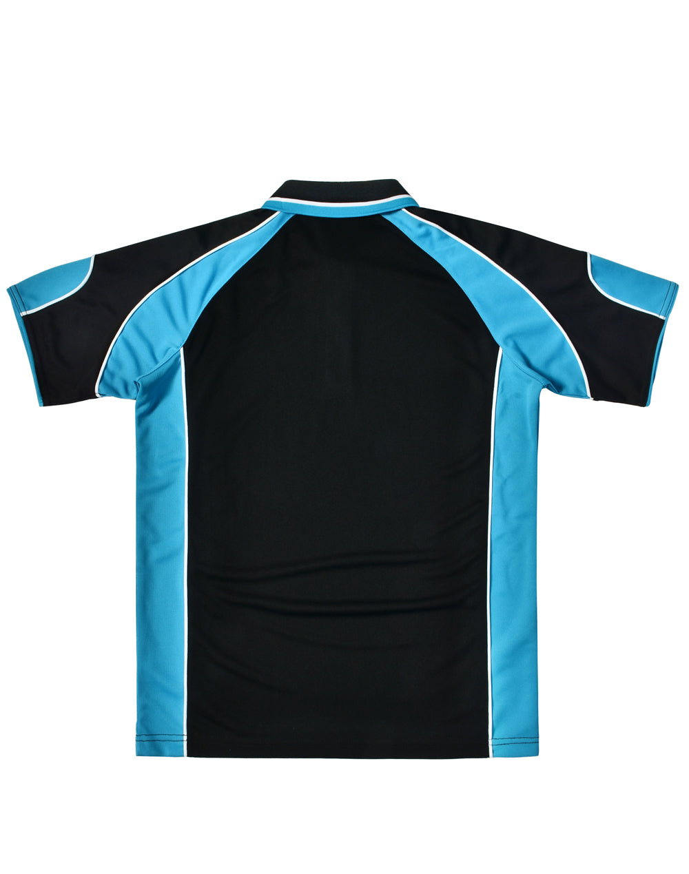 [PS61] Men's Cooldry Contrast Polo With Sleeve Panel