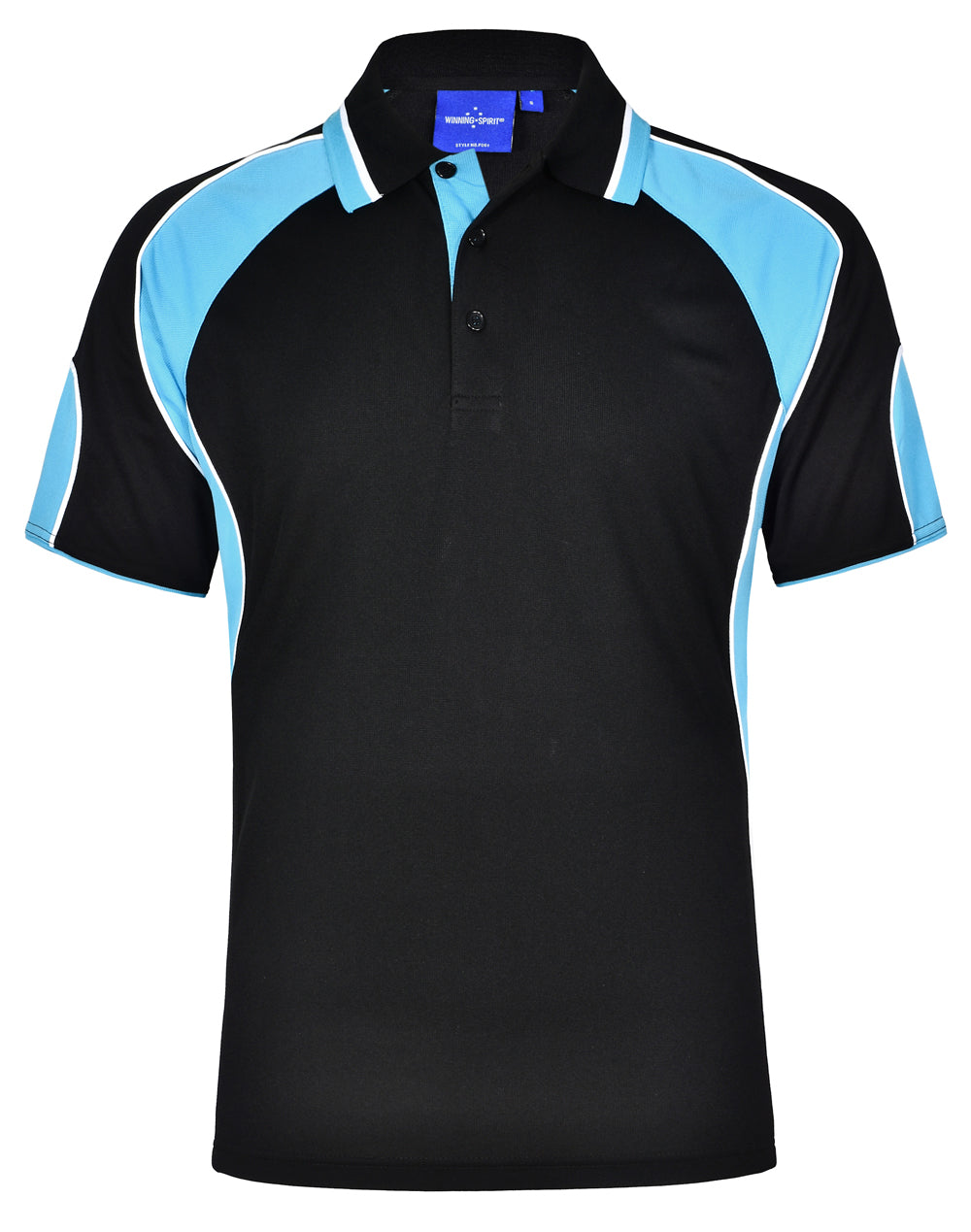 [PS61] Men's Cooldry Contrast Polo With Sleeve Panel