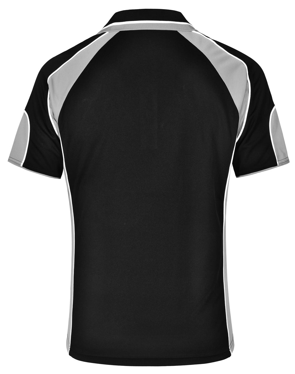 [PS61] Men's Cooldry Contrast Polo With Sleeve Panel