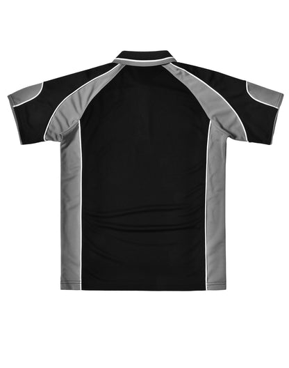 [PS61] Men's Cooldry Contrast Polo With Sleeve Panel