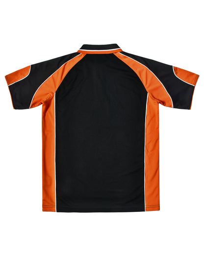 [PS61] Men's Cooldry Contrast Polo With Sleeve Panel