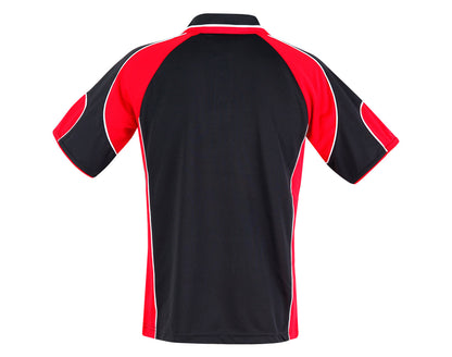 [PS61K] Kid's Cooldry Contrast Polo With Sleeve Panel