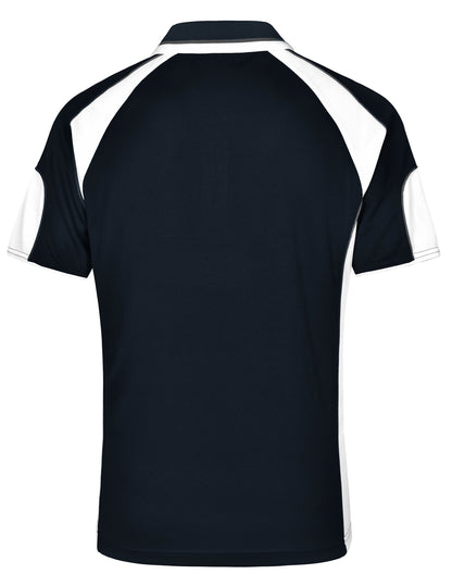 [PS61] Men's Cooldry Contrast Polo With Sleeve Panel