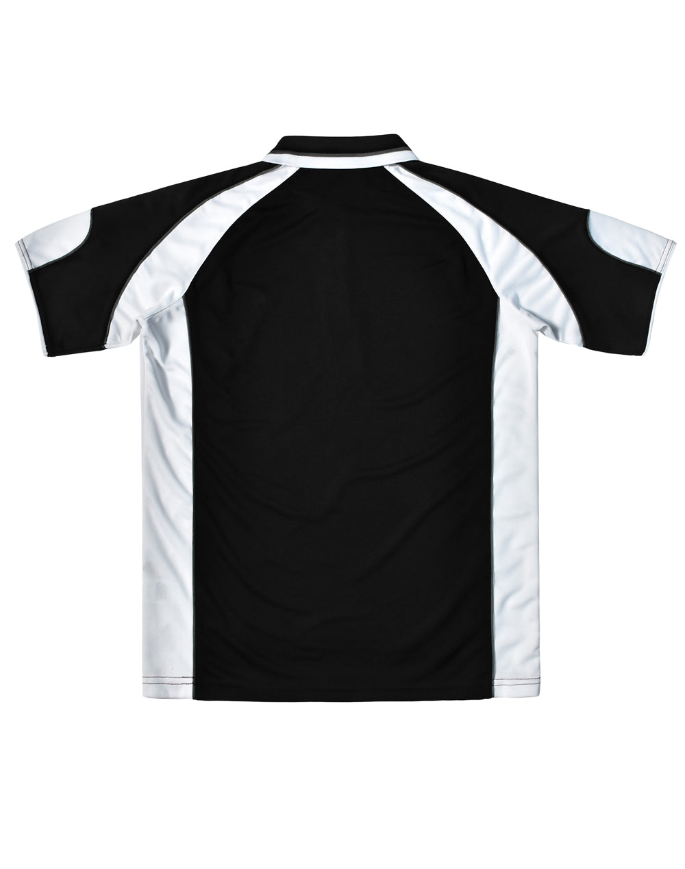 [PS61] Men's Cooldry Contrast Polo With Sleeve Panel