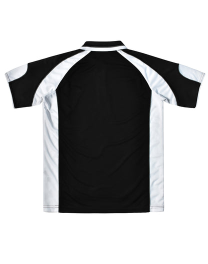 [PS61] Men's Cooldry Contrast Polo With Sleeve Panel