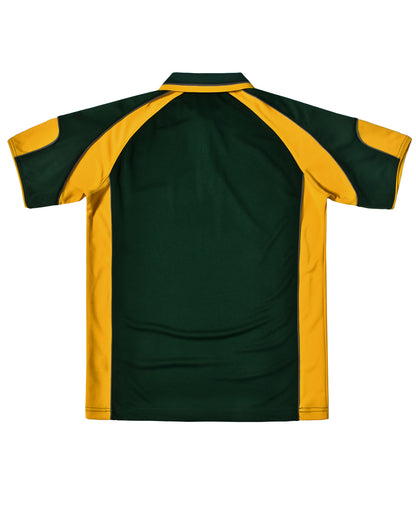 [PS61] Men's Cooldry Contrast Polo With Sleeve Panel