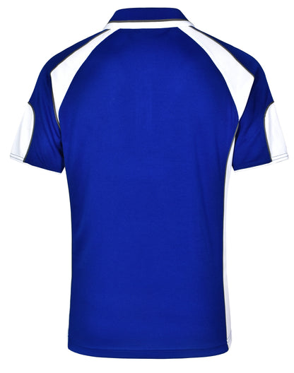 [PS61] Men's Cooldry Contrast Polo With Sleeve Panel