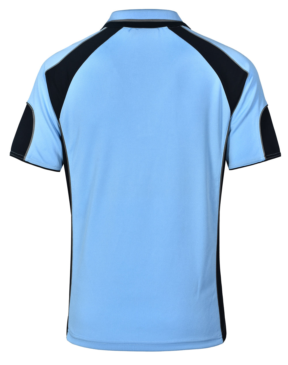 [PS61] Men's Cooldry Contrast Polo With Sleeve Panel