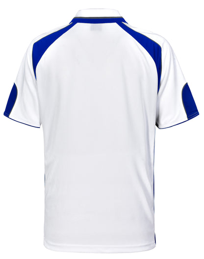[PS61K] Kid's Cooldry Contrast Polo With Sleeve Panel