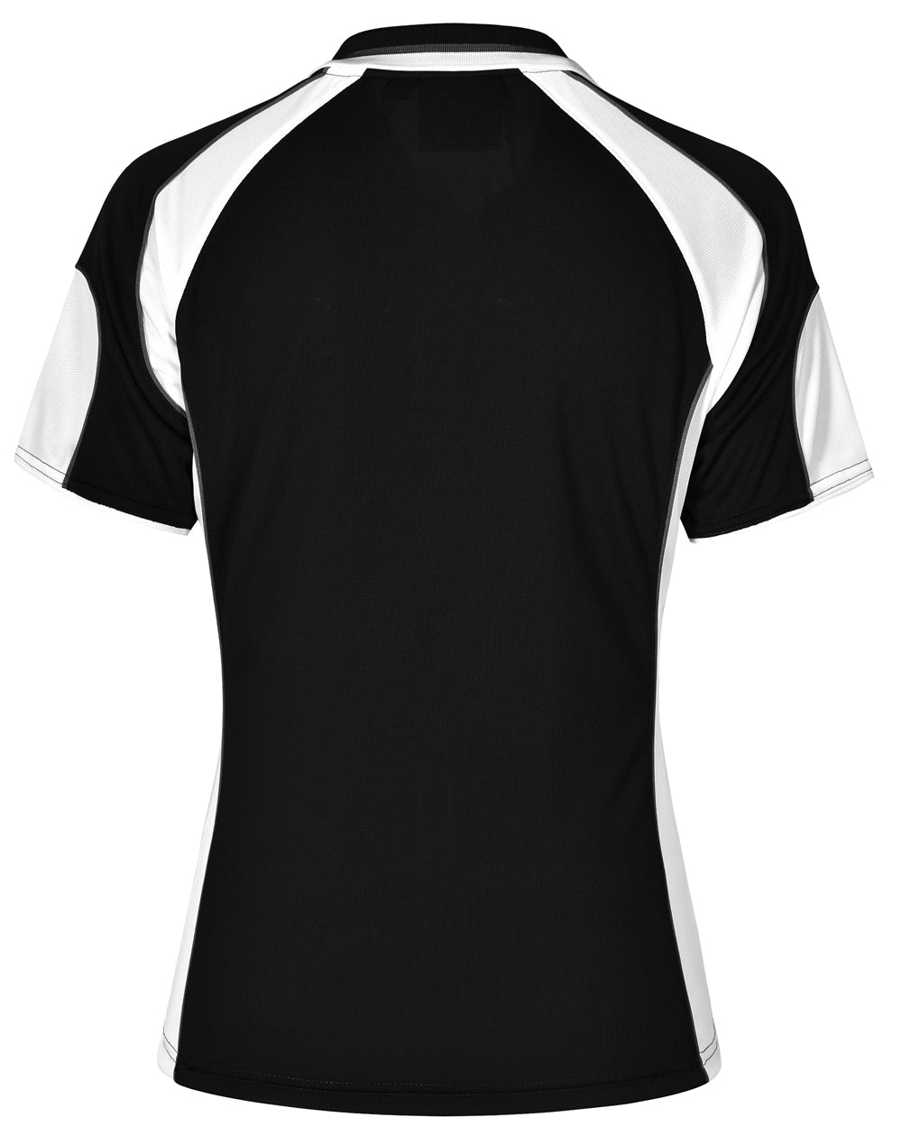 [PS62] Ladies' Cooldry Contrast Polo With Sleeve Panel