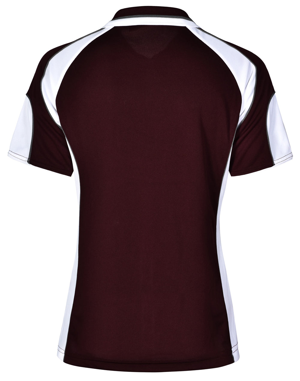 [PS62] Ladies' Cooldry Contrast Polo With Sleeve Panel