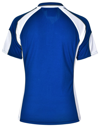 [PS62] Ladies' Cooldry Contrast Polo With Sleeve Panel