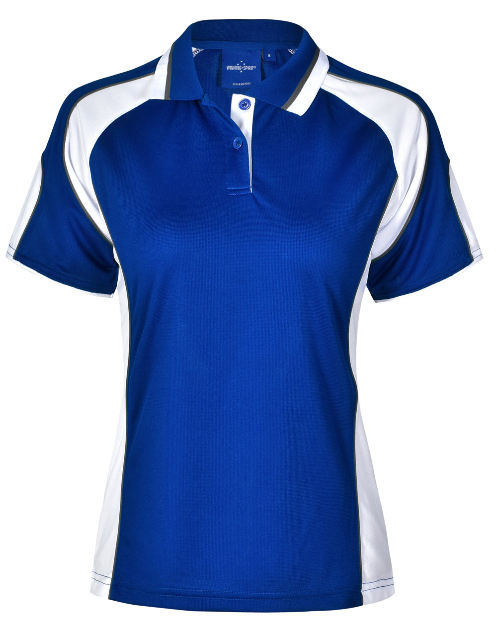 [PS62] Ladies' Cooldry Contrast Polo With Sleeve Panel