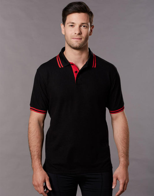 [PS65] Men's Truedry Contrast S/S Polo