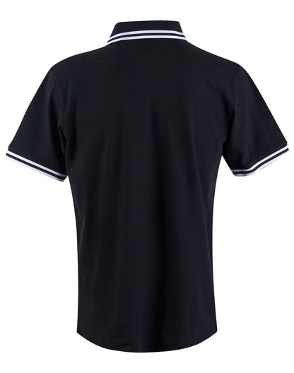 [PS65K] Kids' Truedry Contrast S/S Polo