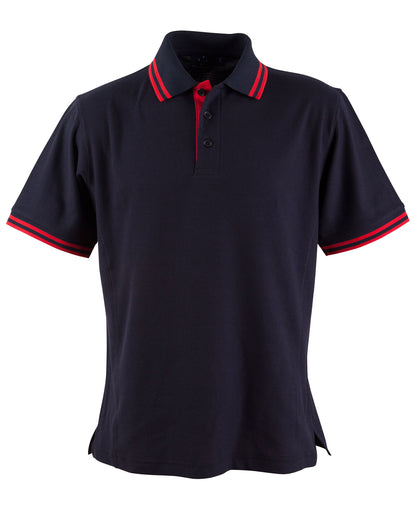 [PS65K] Kids' Truedry Contrast S/S Polo