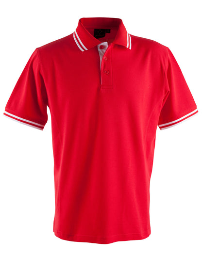 [PS65K] Kids' Truedry Contrast S/S Polo
