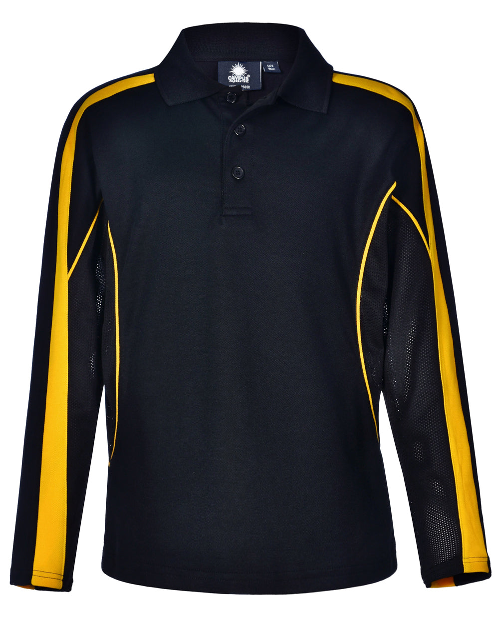 [PS69K] Kids' TrueDry Long Sleeve Polo