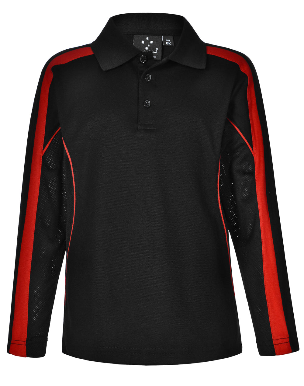 [PS69K] Kids' TrueDry Long Sleeve Polo